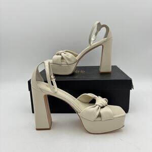 House of Harlow 1960 X Revolve Jin Platform Platform Heels Ivory Women's 8